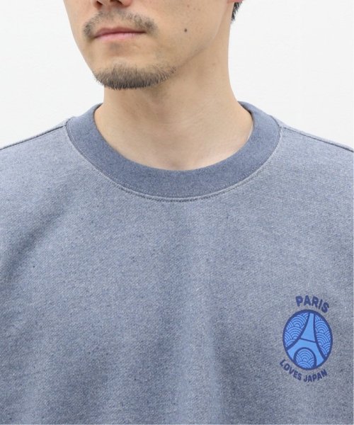 Paris Saint-Germain(Paris SaintGermain)/【Poggy × Paris Saint－Germain】PSG PLJ ECO INDIGO Crew neck sweatshirts/img05
