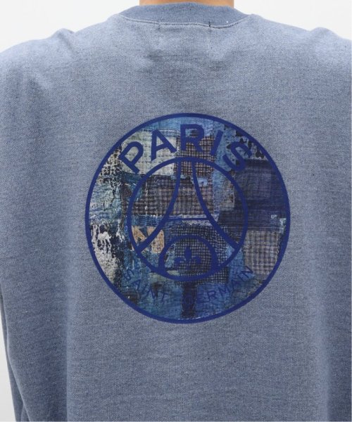 Paris Saint-Germain(Paris SaintGermain)/【Poggy × Paris Saint－Germain】PSG PLJ ECO INDIGO Crew neck sweatshirts/img09