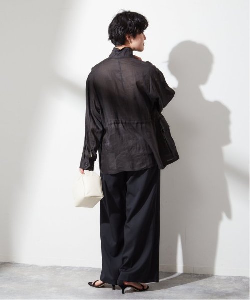 【STUMBLY 】SHEER MILITARY JACKET：ミリタリージャケット STUMBLY 身長
