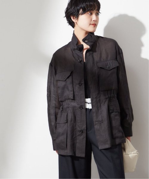 journal standard  L'essage (ジャーナルスタンダード　レサージュ)/【STUMBLY 】SHEER MILITARY JACKET：ミリタリージャケット/img06