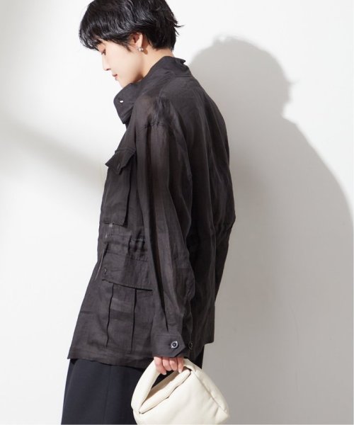 【STUMBLY 】SHEER MILITARY JACKET：ミリタリージャケット STUMBLY 身長