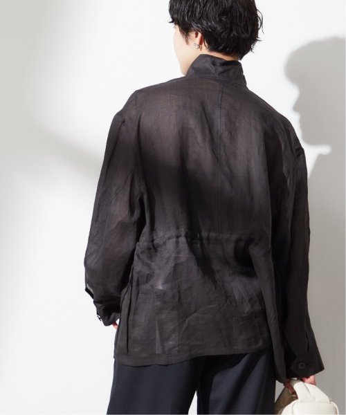 【STUMBLY 】SHEER MILITARY JACKET：ミリタリージャケット STUMBLY 身長