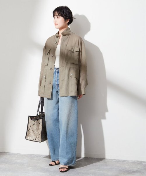 【STUMBLY 】SHEER MILITARY JACKET：ミリタリージャケット STUMBLY 身長