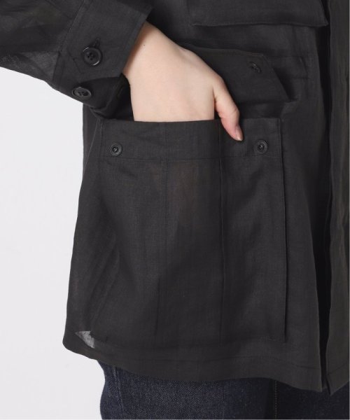 【STUMBLY 】SHEER MILITARY JACKET：ミリタリージャケット STUMBLY 身長