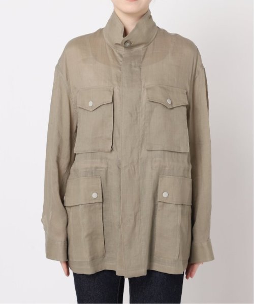 【STUMBLY 】SHEER MILITARY JACKET：ミリタリージャケット STUMBLY 身長