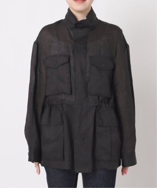 【STUMBLY 】SHEER MILITARY JACKET：ミリタリージャケット STUMBLY 身長