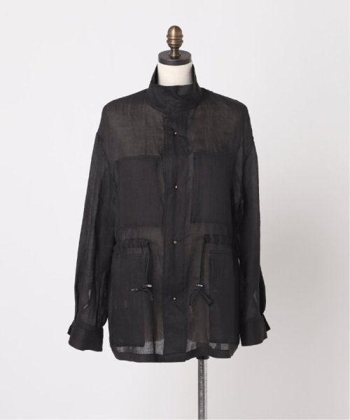 【STUMBLY 】SHEER MILITARY JACKET：ミリタリージャケット STUMBLY 身長
