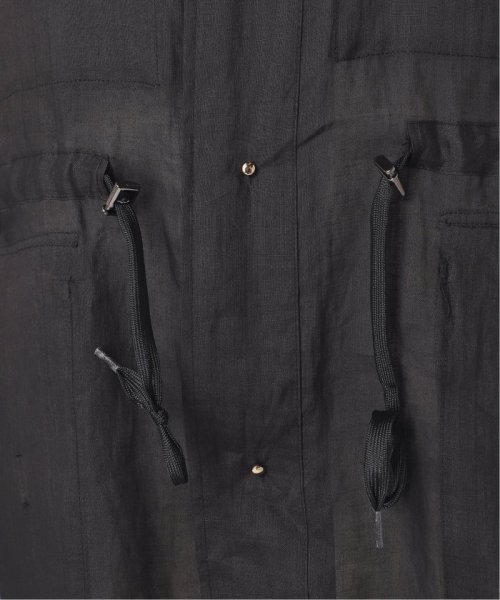 【STUMBLY 】SHEER MILITARY JACKET：ミリタリージャケット STUMBLY 身長