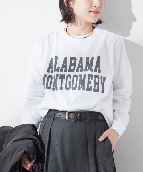 journal standard  L'essage (ジャーナルスタンダード　レサージュ)/《追加2》【ALABAMA】ロゴ ロングスリーブ Tシャツ/img09