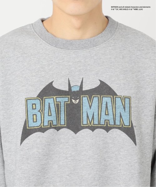 JOURNAL STANDARD relume Men's(ジャーナルスタンダード　レリューム　メンズ)/【BATMAN / バットマン】別注 プリントクルーネックスウェット/img33