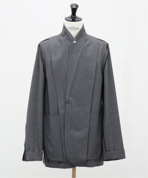 EDIFICE(エディフィス)/【ATON / エイトン】WOOL TROPICAL TAILORED JACKET/img13