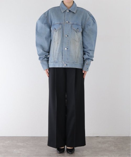 【HOLIDAY/ホリデイ】 PAINT DENIM PUFF JACKET：デニムジャケット HOLIDAY/ホリデイ