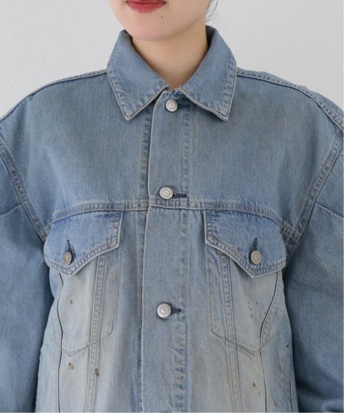 【HOLIDAY/ホリデイ】 PAINT DENIM PUFF JACKET：デニムジャケット HOLIDAY/ホリデイ