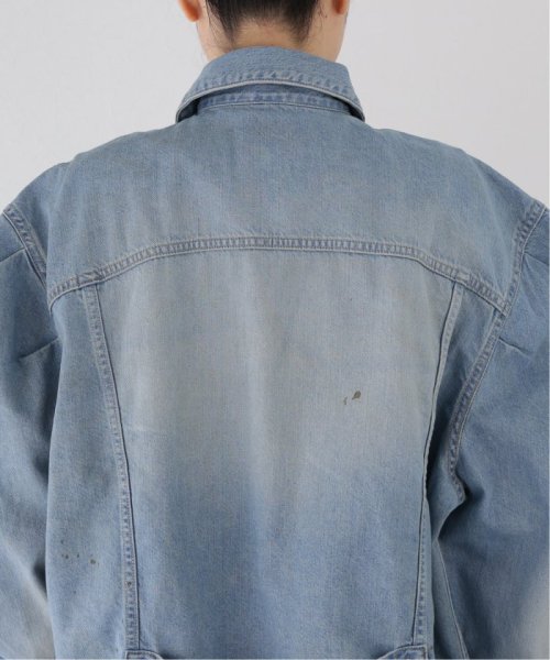 【HOLIDAY/ホリデイ】 PAINT DENIM PUFF JACKET：デニムジャケット HOLIDAY/ホリデイ