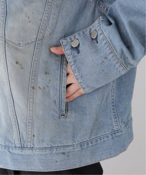 【HOLIDAY/ホリデイ】 PAINT DENIM PUFF JACKET：デニムジャケット HOLIDAY/ホリデイ