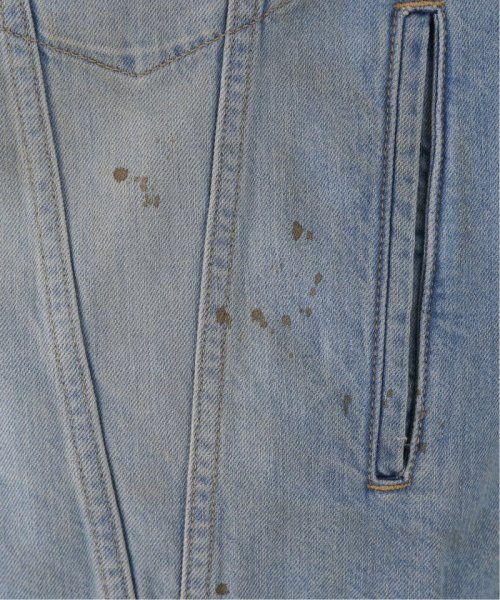 【HOLIDAY/ホリデイ】 PAINT DENIM PUFF JACKET：デニムジャケット HOLIDAY/ホリデイ