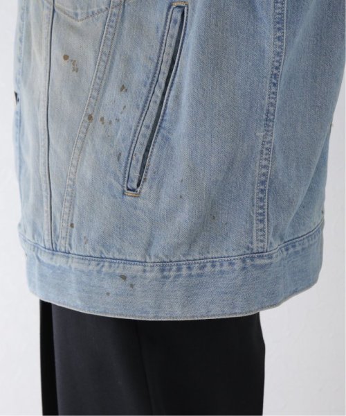 【HOLIDAY/ホリデイ】 PAINT DENIM PUFF JACKET：デニムジャケット HOLIDAY/ホリデイ