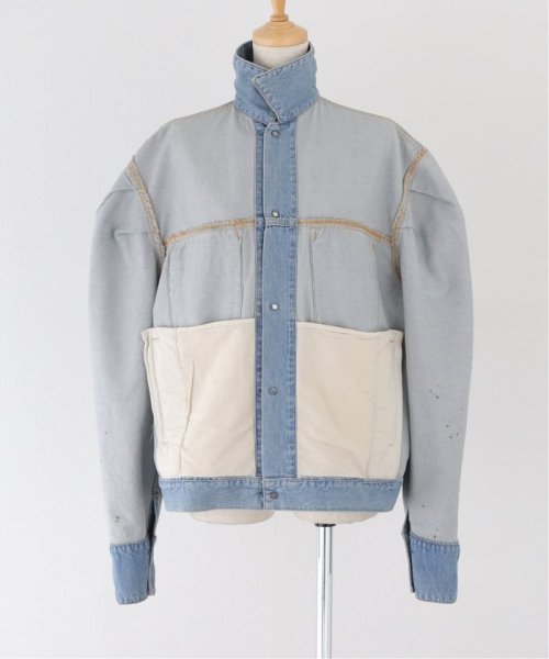 【HOLIDAY/ホリデイ】 PAINT DENIM PUFF JACKET：デニムジャケット HOLIDAY/ホリデイ