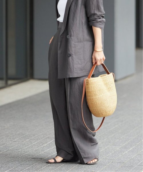 Plage(プラージュ)/VIS/LINEN TUCK WIDE パンツ/img31