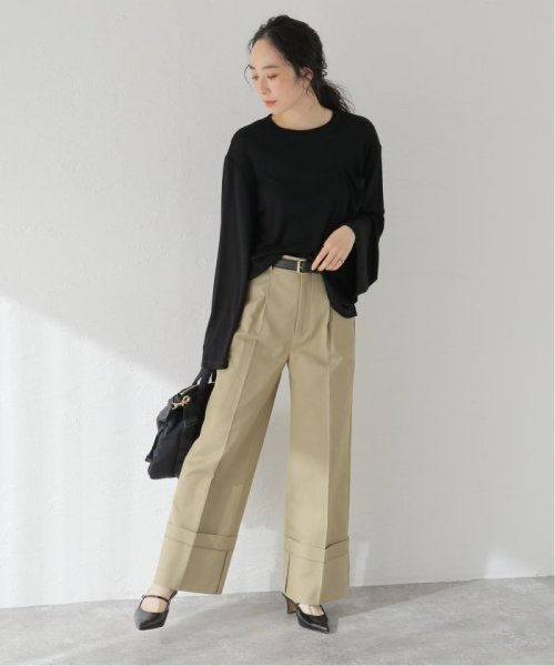 journal standard  L'essage (ジャーナルスタンダード　レサージュ)/【BY MALENE BIRGER/バイマレーネビルガー】FAYEH LS：ロングスリーブカットソー/img03