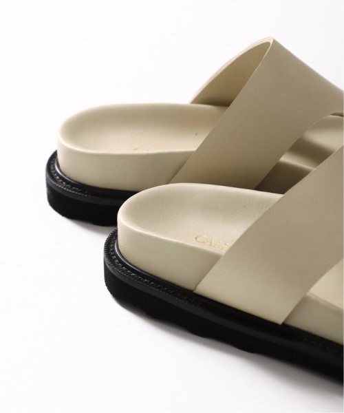 【CAMINANDO/カミナンド】THUMB LOOP SLIDES：サンダル VERMEIL par CAMINANDO/カミナンド