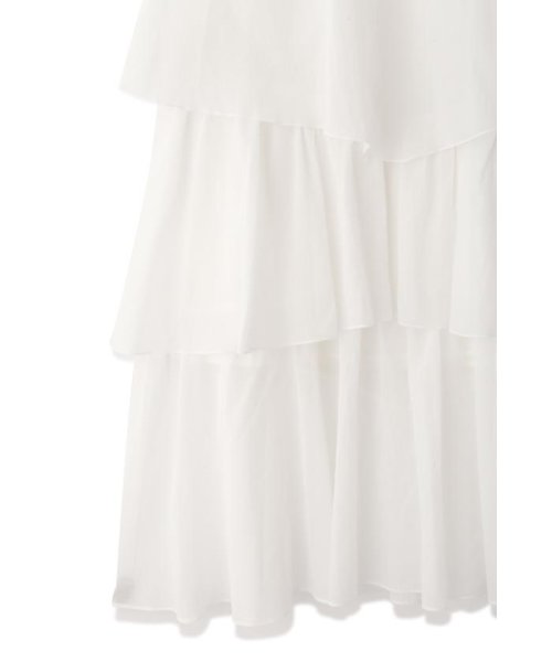 コットンシフォンランダムティアードスカート 人気・おすすめ｜使いやすい・旅行におすすめ 品質保証 全国発送 在庫限り