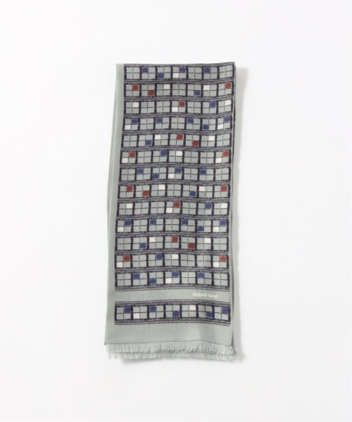 EDIFICE(エディフィス)/【Fratelli Luigi / フラテッリ ルイージ】Like Night Lattice Scarf/img01