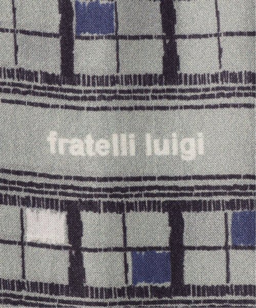 EDIFICE(エディフィス)/【Fratelli Luigi / フラテッリ ルイージ】Like Night Lattice Scarf/img03
