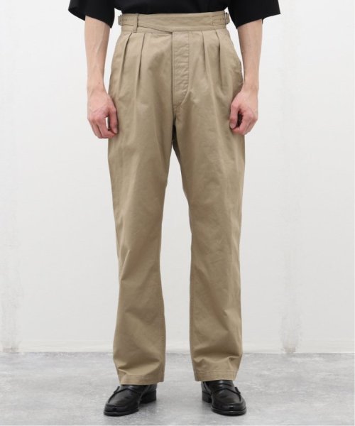 EDIFICE(エディフィス)/【LENO / リノ】SIDE BELTED GURKHA TROUSERS/img02