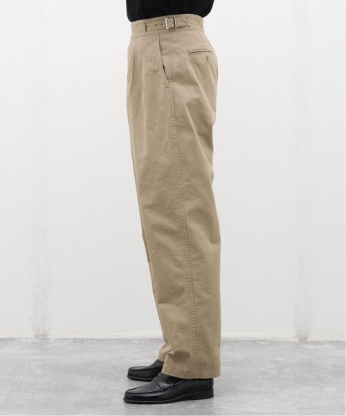 EDIFICE(エディフィス)/【LENO / リノ】SIDE BELTED GURKHA TROUSERS/img03