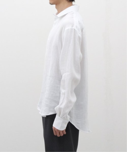 EDIFICE(エディフィス)/【Bourrienne Paris X / ブリエンヌ パリ ディス】Linen Pullover Shirt/img03