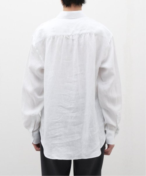 EDIFICE(エディフィス)/【Bourrienne Paris X / ブリエンヌ パリ ディス】Linen Pullover Shirt/img04