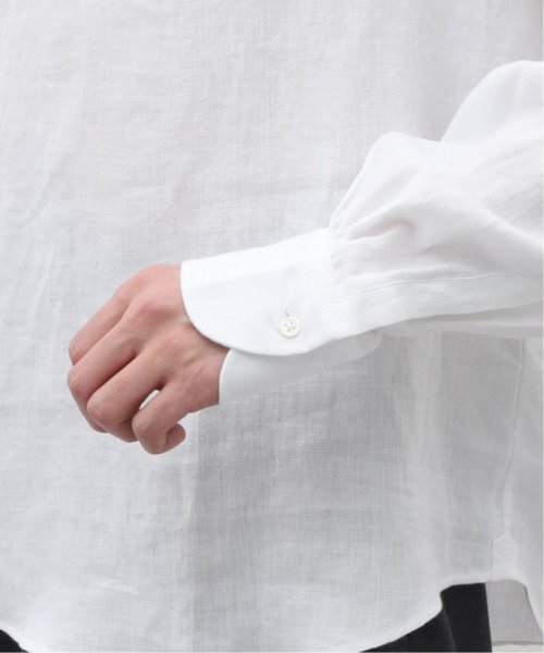 EDIFICE(エディフィス)/【Bourrienne Paris X / ブリエンヌ パリ ディス】Linen Pullover Shirt/img08