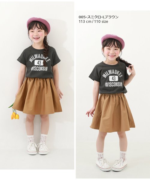 devirock(デビロック)/ドッキング 半袖ワンピース 子供服 キッズ ベビー 女の子 半袖ワンピース ノースリーブワンピース ワンピース /img10