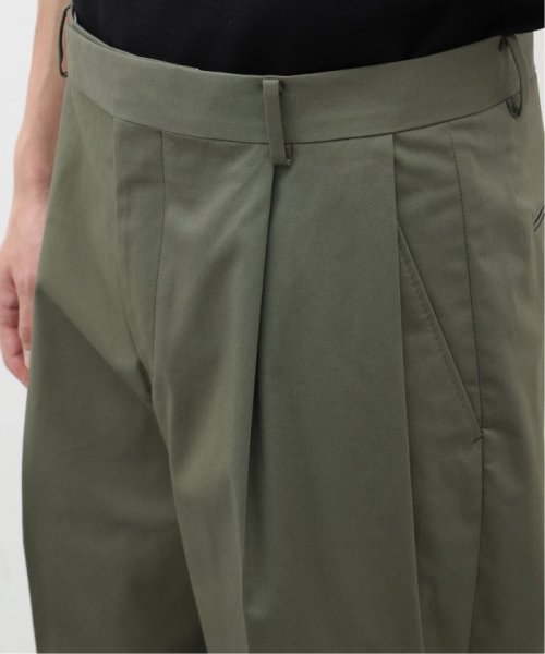 EDIFICE(エディフィス)/【:colon / コロン】CPT－1 CTN Stretch 2Pleated Chino/img09