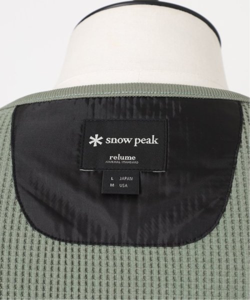 JOURNAL STANDARD relume Men's(ジャーナルスタンダード　レリューム　メンズ)/【SNOWPEAK / スノーピーク】別注 ドライワッフルカーディガン/img53