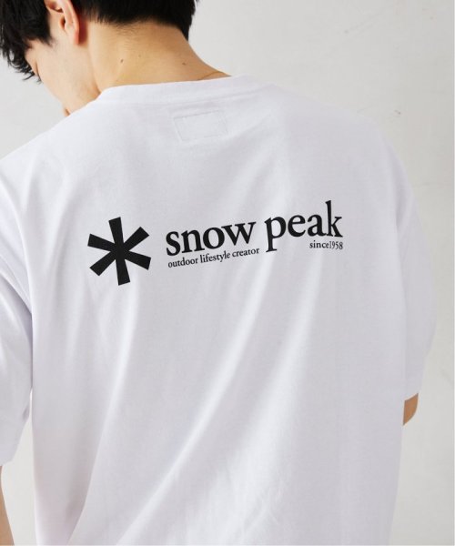 JOURNAL STANDARD relume Men's(ジャーナルスタンダード　レリューム　メンズ)/【SNOWPEAK / スノーピーク】別注 ロゴプリント Tシャツ/img16