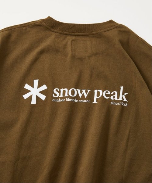 JOURNAL STANDARD relume Men's(ジャーナルスタンダード　レリューム　メンズ)/【SNOWPEAK / スノーピーク】別注 ロゴプリント Tシャツ/img29