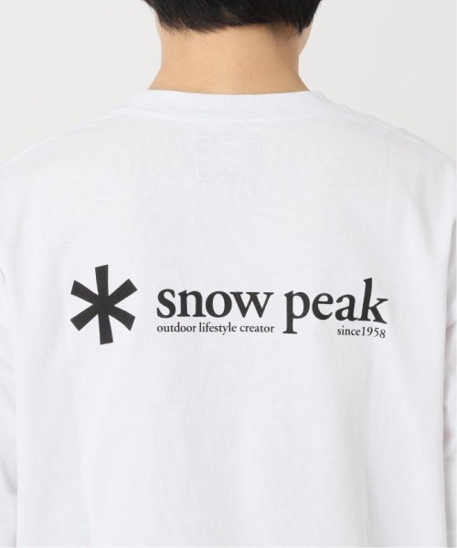 JOURNAL STANDARD relume Men's(ジャーナルスタンダード　レリューム　メンズ)/【SNOWPEAK / スノーピーク】別注 ロゴプリント Tシャツ/img36