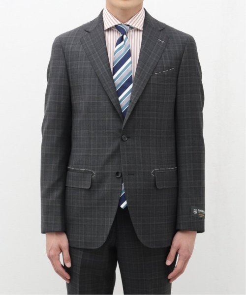 EDIFICE(エディフィス)/【DORMEUIL】D.OLIVER 3ボタン スーツ チェック/img04