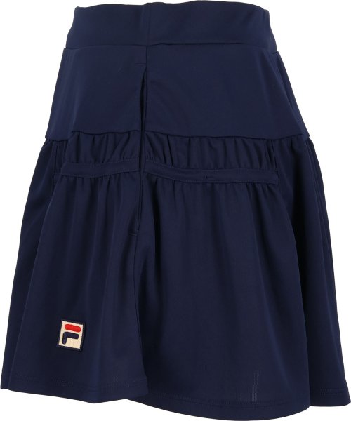 FILA（ZETT Ladies）(フィラ（ゼット　レディース）)/【テニス】無地 切替ギャザースコート レディース/img10