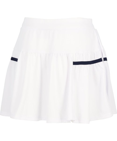 FILA（ZETT Ladies）(フィラ（ゼット　レディース）)/【テニス】無地 切替ギャザースコート レディース/img15