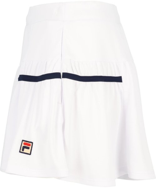 FILA（ZETT Ladies）(フィラ（ゼット　レディース）)/【テニス】無地 切替ギャザースコート レディース/img16