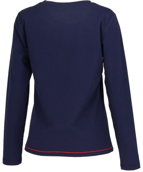 FILA（ZETT Ladies）(フィラ（ゼット　レディース）)/【テニス】サッカーストライプ クルーネック ロングシャツ レディース/img05