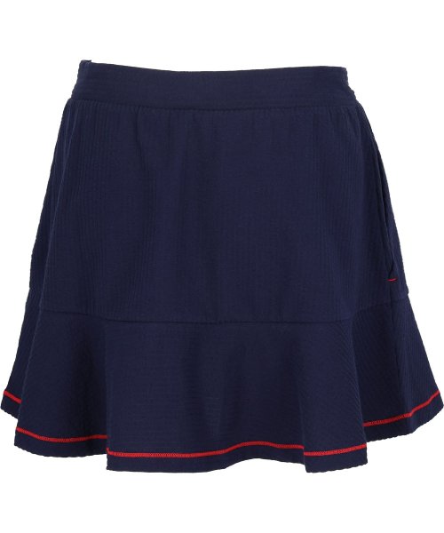 FILA（ZETT Ladies）(フィラ（ゼット　レディース）)/【テニス】サッカーストライプ 裾フレア スコート レディース/img06