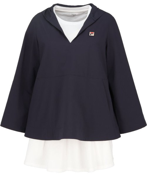 FILA（ZETT Ladies）(フィラ（ゼット　レディース）)/【テニス】サッカーストライプ ラウンドネックワンピース レディース/img08