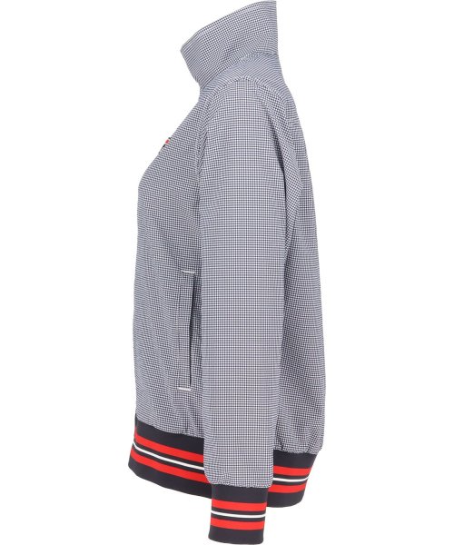 【テニス】ソロテックスドライ4WAYサッカーギンガム トラックジャケット レディース テニス