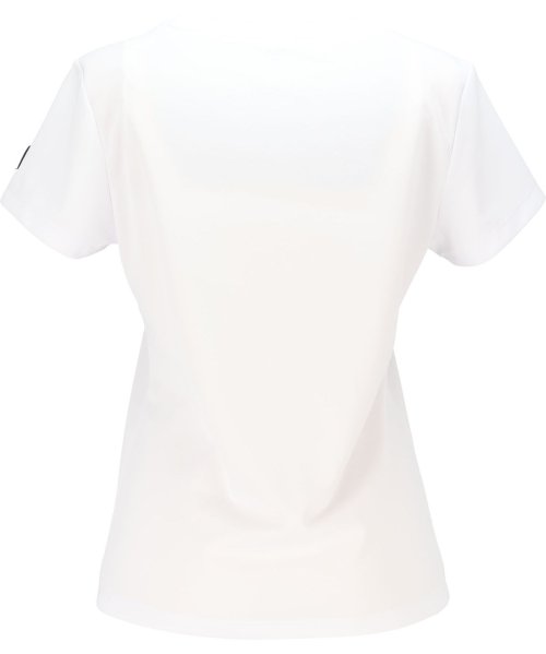 FILA（ZETT Ladies）(フィラ（ゼット　レディース）)/【テニス】ギンガムチェック柄 バックホールメッシュ アップリケTシャツ レディース/img14