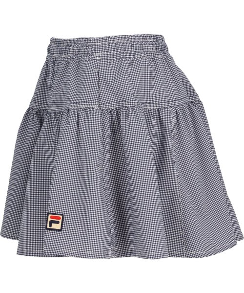 FILA（ZETT Ladies）(フィラ（ゼット　レディース）)/【テニス】ソロテックスドライ4WAYサッカーギンガム 切替ギャザースコート レディース/img09