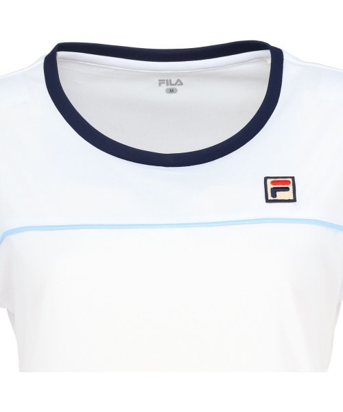 FILA（ZETT Ladies）(フィラ（ゼット　レディース）)/【テニス】無地 バックホールメッシュ ワンピース レディース/img14